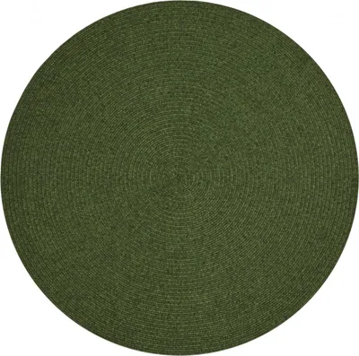 Obrázok produktu pre 200x200 (priemer) kruh Kusový koberec Braided 105554 Green kruh – na von aj na doma