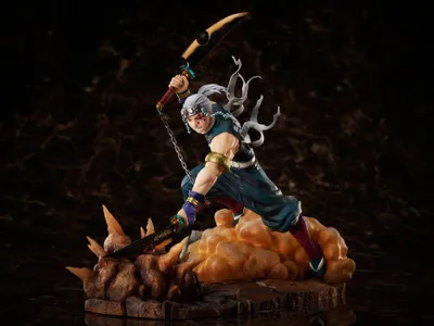 Zdjęcie produktu dla Figura Demon Slayer: Kimetsu no Yaiba w skali 1/8, Tengen Uzui, 28 cm