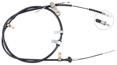 Produktbild von A.B.S. Handbremsseil Seilzug Feststellbremse für KIA SORENTO I (JC) Hinten Rechts K17368