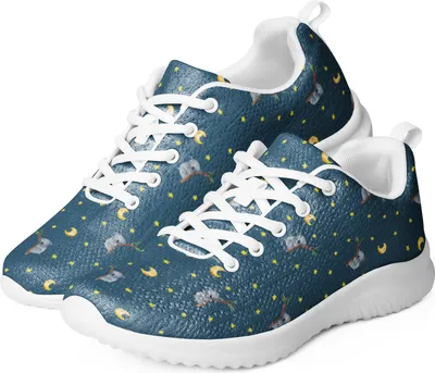 Produktbild von Mr. & Mrs. Panda Damensneaker Koalabär Größe 35 1/2 - Blau - Geschenk, Sneaker Damen, schlafen, Lustige Sprüche, Träumen, Turnschuh, Traumland, Bär, Schwarz, Weiß, Koala