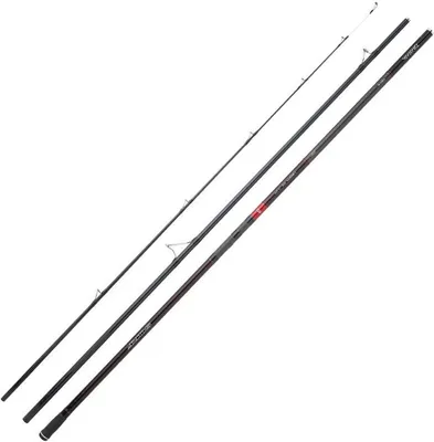Zdjęcie produktu dla DAIWA Liberty Surf Hybrid, 4,2 m, 13,78 ft, 100–225 g, 3-częściowa wędka do surfcastingu, 11713-429