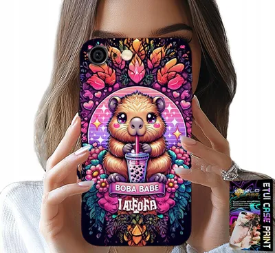 Immagine prodotto di Custodia Per Iphone ( 6 Plus ) - Dolce Capibara Con Sceicco, Super Design