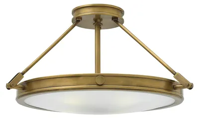 Zdjęcie produktu dla Lampa sufitowa Collier stary mosiądz 4xE14x40W metal wym:29x56x56cm IP20 Hinkley