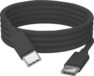 Obrázok produktu pre Rýchlonabíjací kábel USB typu C na USB C 60W 1,8 m čierny
