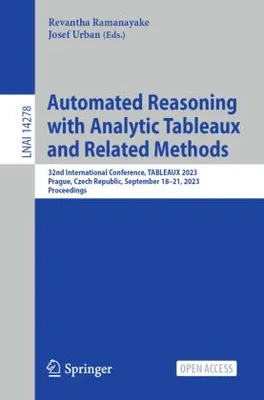 Obrázek produktu pro Automated Reasoning with Analytic Tableaux and Related Methods