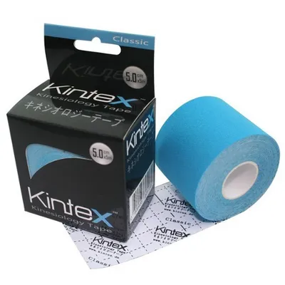 Image de Kintex Kinesiology Tape classic 5 cmx5 m bleu 1 pc