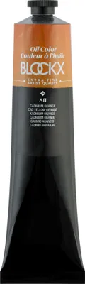 Produktbild von Blockx Ölfarbe, Kadmiumorange - Tube 200ml - Kadmiumorange 216811BXC