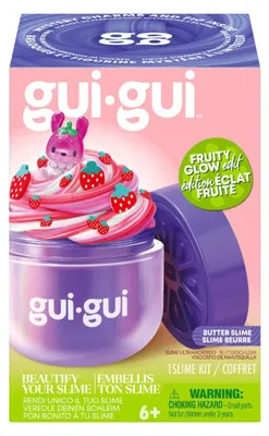 Zdjęcie produktu dla GUI GUI Słoiczki Seria 2, zestaw kreatywny Slime Gui Gui Fruity Glow