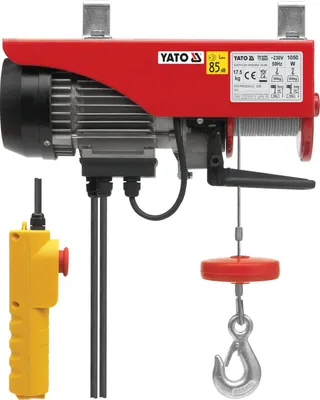 Produktbild von Yato YT-5905, Seilzug, 12 m, 300 kg, 600 kg, 11 m, 5 m