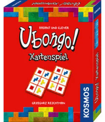 Immagine prodotto di KOSMOS Ubongo! Kartenspiel, Legespiel, Knobelspiel, Familienspiel, ab 8 Jahren, 741754