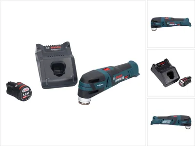 Immagine prodotto di Bosch GOP 12V-28 Professional Starlock Brushless Cordless Sander Cutter + 1x 3.0 Ah Battery + Charger