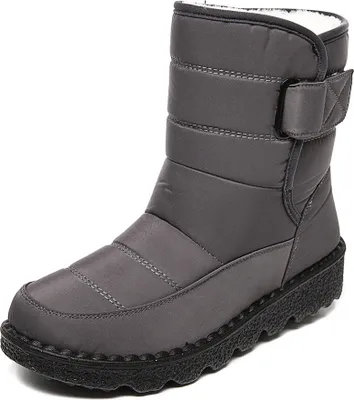 Produktbild von Tianpeng Damen Winterstiefel Warm Gefüttert Schneestiefel Wasserdicht Anti-Rutsch Winterschuhe Hohe Stiefel (36-45)