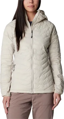 Produktbild von Columbia Powder Pass Hooded Jacket Damen Kapuzenjacke Beige M