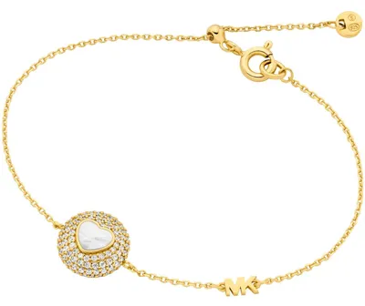 Produktbild von Michael Kors MKC1847710 Damen Armband Sterling-Silber 925 Gold weiß 17,5 cm