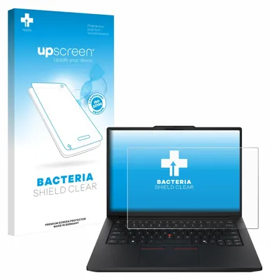 Produktbild von upscreen Schutzfolie für Lenovo ThinkPad P14s Gen 7 14" Displayschutz Displayschutzfolie Folie Klar antibakteriell