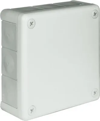 Immagine prodotto di Scatola di montaggio ermetica cava 98x98x42 VP-41 senza terminali Coperchio per 4 viti IP55