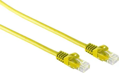 Produktbild von RJ45 Patchkabel CAT 7 Rohkabel U/UTP gelb 3m