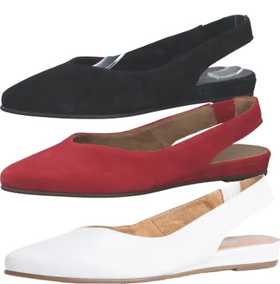 Produktbild von Tamaris Damen Slingpumps Leder Pumps 1-29406-28, Größe:38 EU, Farbe:Rot