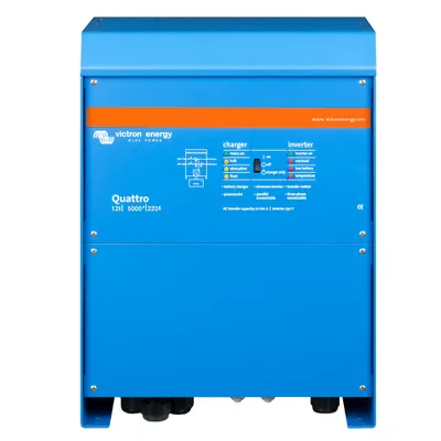 Produktbild von Victron Quattro 12/3000/120 Wechselrichter 2400W und Ladegerät