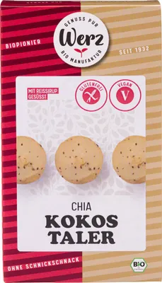 Zdjęcie produktu dla Werz Chia Talar kokosowy organiczny 125g