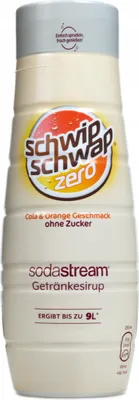 Obrázek produktu pro SodaStream Schwip Schwap, 440 ml, Vymačkávací láhev, CE, 1 kcal, 4 kJ, 0,1 g