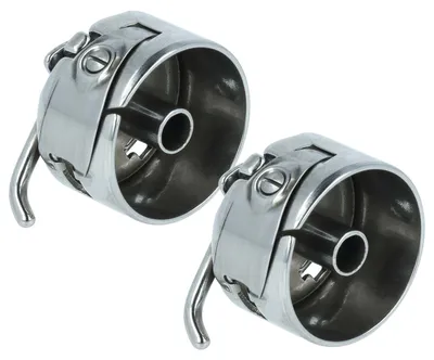 Produktbild von vhbw 2x Spulenkapsel kompatibel mit Juki DDW-92, DDW-9, DDW-26A, DDL-9000SS, DDW-226W, DDW-226, DLD-432, DDW-9A, DLD-432-2 Industrienähmaschinen