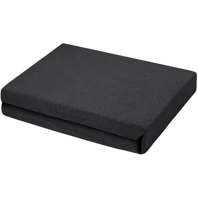 Produktbild von Premium Spannbettlaken für Boxspringbett/Wasserbett 200x220-220x240cm +40cm STEG , Farbe: Grau