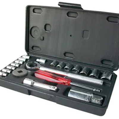 Immagine prodotto di Set di chiavi a bussola 1/4" 3/8" 20 pezzi
