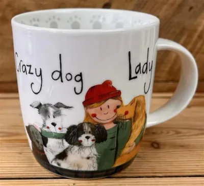 Immagine prodotto di Tazza M01 Crazy Dog Lady Psiara - Alex Clark