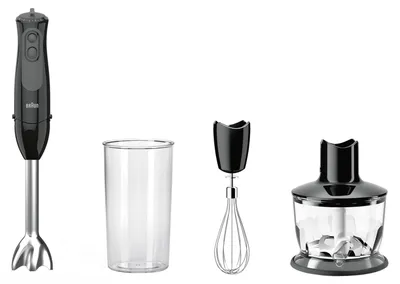 Obrázok produktu pre Braun MultiQuick 5 MQ 3135 BK, Ponorný mixér, 900 W, Čierna