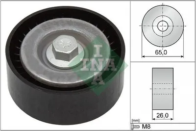 Immagine prodotto di Puleggia di rinvio/guida, cinghia trapezoidale, cinghia trapezoidale