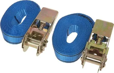 Zdjęcie produktu dla Pasy bezpieczeństwa 800 kg, 25 mm, czarne, zestaw 2 szt.