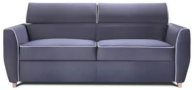 Immagine prodotto di Divano 3 posti divano design imbottitura tessuto moderno funzione letto tre posti