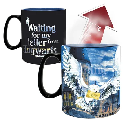 Produktbild von HARRY POTTER - Mug Heat Change - 460 ml - Letter - cardboard