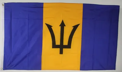 Produktbild von Flagge Fahne : Barbados Barbadosflagge Nationalflagge Nationalfahne