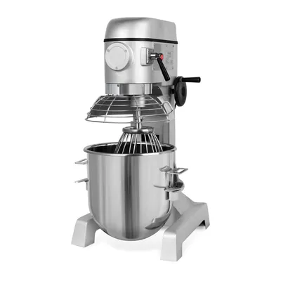 Zdjęcie produktu dla VERTES Profesjonalna maszyna do wyrabiania ciasta z mechanizmem planetarnym, pojemność 30 l, miska ze stali nierdzewnej, łopatka do mieszania