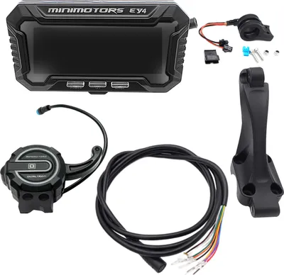 Immagine prodotto di Avizar, display EYE4 per scooter elettrico Dualtron Thunder, con acceleratore e supporto, colore nero