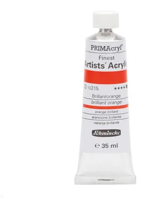 Produktbild von Schmincke PRIMAcryl Professional Acrylfarben 35 ml - 215 Brillantorange