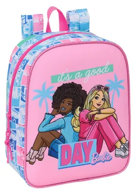 Productafbeelding van Safta Barbie 6 liter rugzak, 22x27x10 cm, mini rugzak, roze, voor kinderen, roze, one size