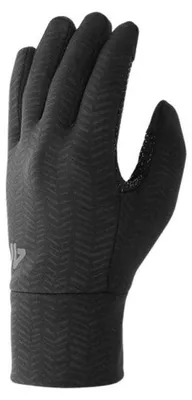 Obrázok produktu pre 4F - Pánske rukavice s dotykovým displejom „4FWAW24AGLOU080“, Jerseyware PP1698 (M) (čierne)