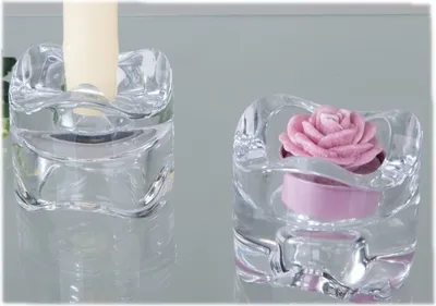 Produktbild von Kerzenhalter Wendeleuchter 7cm für Teelicht oder Spitzkerze