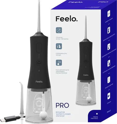 Produktbild von Feelo Pro Zahnspülung 3 Modi Für Gesundes Zahnfleisch Tragbar 300Ml
