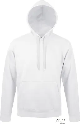 Image de SOLs 47101 | Sweat-shirt à capuche unie Snake / Sweat-shirt à capuche Intérieur gratté - Couleur : Blanc - Taille : L