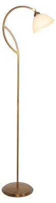 Zdjęcie produktu dla Lampa stojąca - brąz - Anthea -  szkło metal - Ø 25cm - E27 - 4330BR - Steinhauer