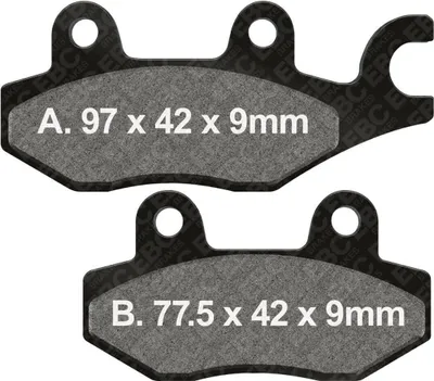 Immagine prodotto di Pastiglie freno EBC SFAC197 mescola carbon