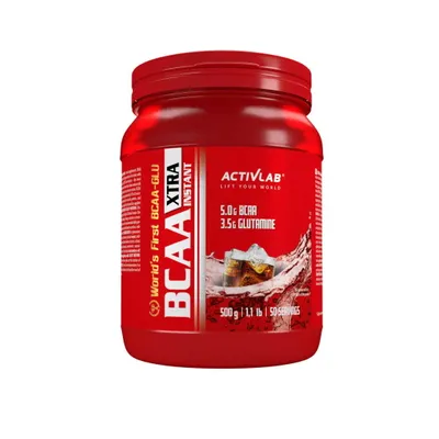 Obrázek produktu pro Aminokyselinový nápoj cola 500 g BCAA Xtra Instant