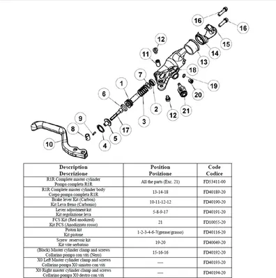 Image de Formula R1 Racing Mixmaster Clamp Kit Left Black One Size
