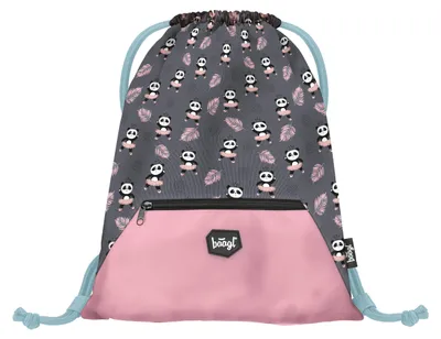 Image de Sac de sport étanche pour filles, motif panda