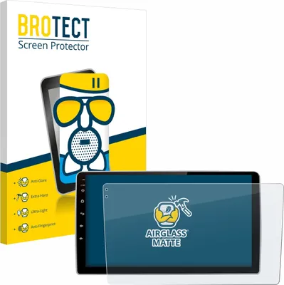 Produktbild von BROTECT Entspiegelungs Schutzglas für Junsun V1 pro 9" Schutzfolie Panzer Folie Glas Display Schutz matt
