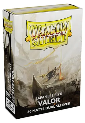 Productafbeelding van Dragon Shield - 60 sleeves in Japans formaat, dubbelwandig en mat